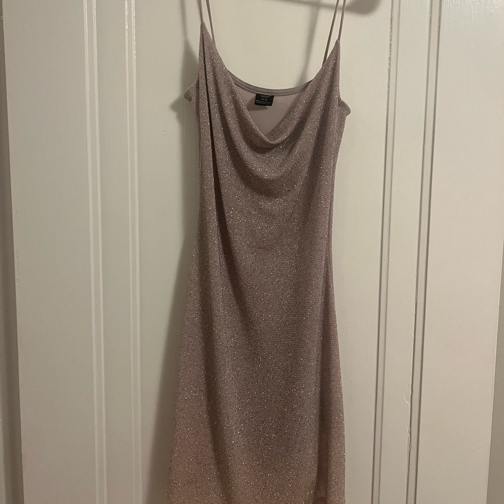 Purple sparkly dress
